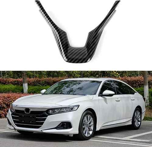 Vista 16 de Calcomanías de ventilación de salida de CA para Honda Accord 2018-2022, accesorios de 10ª generación, calcomanías de fibra de carbono ABS