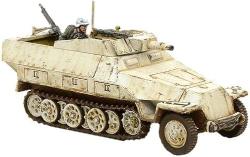 Vista 6 de Bolt Action Sd.Kfz 251/9 Ausf D (Stummel) Half Track 1:56 WWII Kit de modelo de plástico de guerra militar