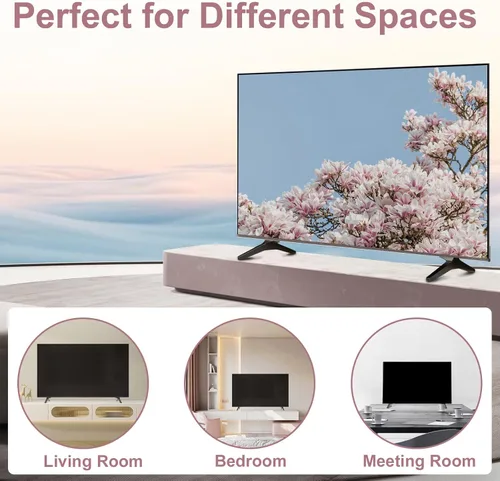 Vista 7 de Soporte para patas de TV LG, patas de soporte de TV para LG TV Stand 60UM/65UM/60UN/65UN 65UM6900 65UM6950 65UM7100 65UM7300 65UN7300 65UN6950