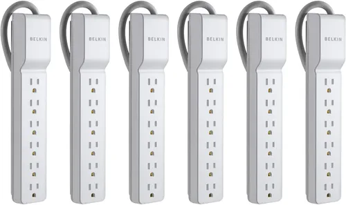 Vista 11 de Belkin Protector de sobrecarga con cable de alimentación 6 salids (enchufe giratorio) 6 patas N/A rotating plug, wall tap, outlet extender, home