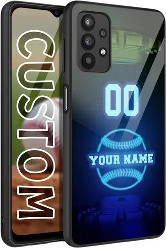 Vista 11 de Funda de goma personalizada con diseño de bandera de Estados Unidos con número de nombre para Samsung Galaxy América Fuego