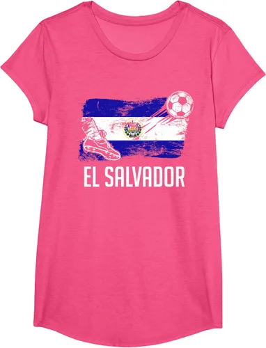 Vista 56 de Camiseta salvadoreña con bandera de fútbol salvadoreño