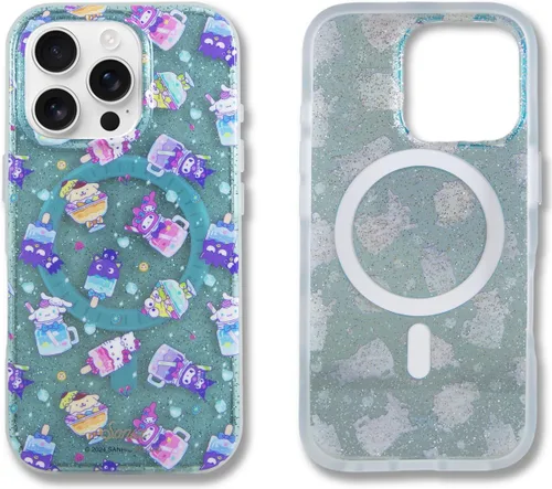 Vista 32 de Sonix x Barbie Funda para iPhone 15 Pro Compatible con MagSafe Probada para caídas de 10 pies Golden Hour