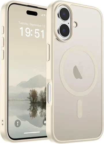 Vista 260 de SUPFINE Funda magnética para iPhone SE 2022 (3ª)/2020 (2ª), iPhone 8 (compatible con MagSafe) (protección contra caídas de grado militar), funda