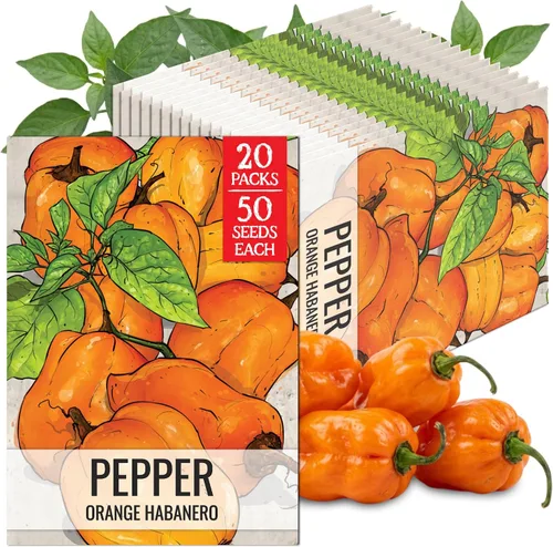Vista 68 de Seed Needs - Semillas de pimiento arcoíris para plantar verduras, 1 paquete