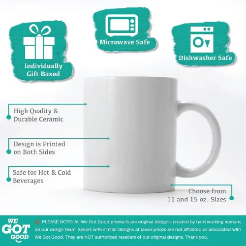 Vista 3 de Taza de Santa I Know Him OMG Santa I Know Him