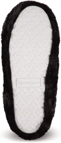 Vista 3 de PajamaGram - Zapatillas para mujer con forro polar, pantuflas abotinadas