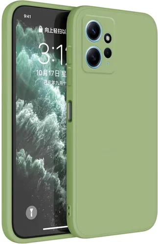Vista 29 de Funda de silicona TPU compatible con Redmi Note 12 Pro 5G (6.67 pulgadas), funda de funda, color blanco antiguo