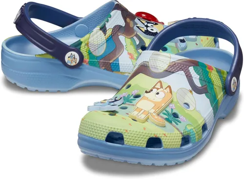 Vista 6 de Crocs Zuecos clásicos Bluey unisex para adultos