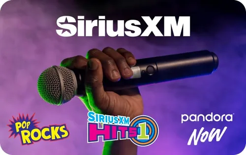 Vista 2 de SiriusXM Tarjeta de regalo electrónica