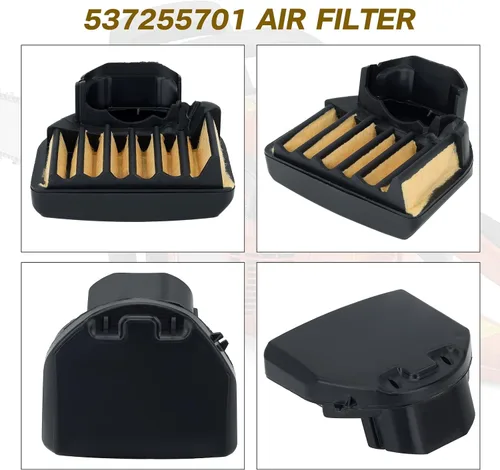 Vista 7 de Kit de afinación de filtro de aire 455 para Husqvarna 455 Rancher 460 Rancher 460 455E 461 Motosierra 537255701 Kit de mantenimiento con filtro