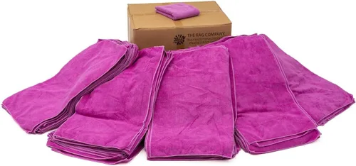 Vista 10 de The Rag Company, Toallas altamente absorbentes y de secado rápido, ideales para limpieza general, toalla de baño, toalla deportiva, toalla de spa