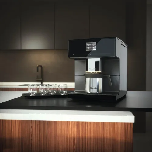 Vista 3 de Miele Original CJ Jug - Cafetera de acero inoxidable para máquinas de café Miele CVA y CM con función de cafetera - 10694310