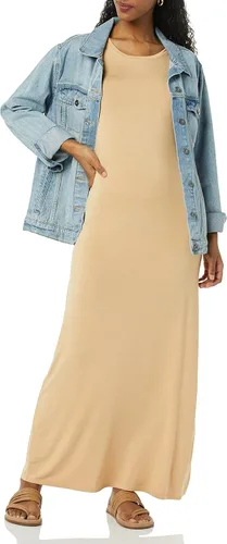 Vista 3 de Tienda Essentials - Vestido largo de manga corta para mujer