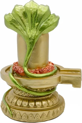 Vista 9 de alikiki Dios hindú Shiva Lingam Estatua - India Templo Mandir Murti Señor Ídolo Templo indio Pooja Artículo Puja Escultura Religiosa Diwali Regalos