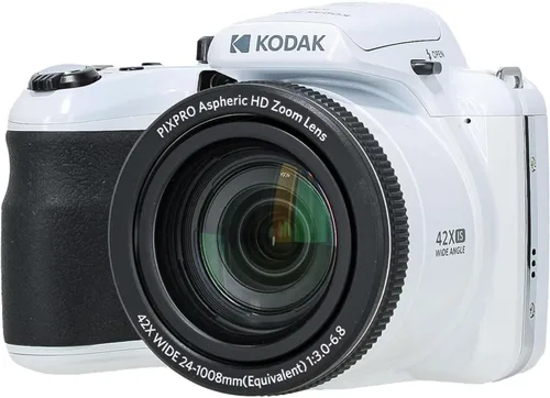 Vista 3 de Kodak PIXPRO AZ425 - Cámara digital para vlogging de 20 MP (blanco) zoom óptico 42X, paquete de lentes gran angular de 0.94 pulgadas con tarjeta