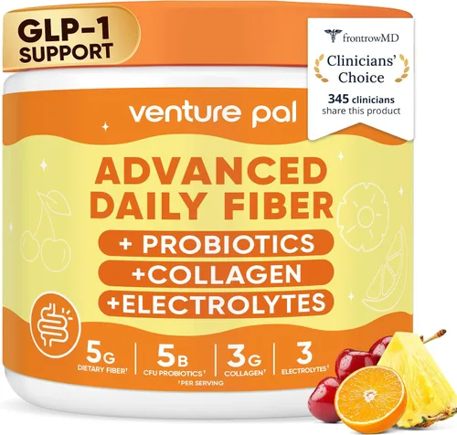 Vista 12 de Polvo de fibra prebiótica diaria 6 en 1 para la salud intestinal y digestiva, apto para GLP-1, suplemento de fibra sin azúcar en polvo