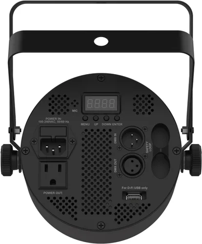 Vista 3 de SlimPar Q6 ILS de bajo perfil, alto rendimiento quad-color (RGBA) LED Par