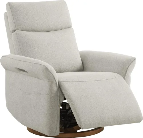 Vista 10 de CHITA Silla reclinable giratoria eléctrica para guardería, motor triple Azul bebé
