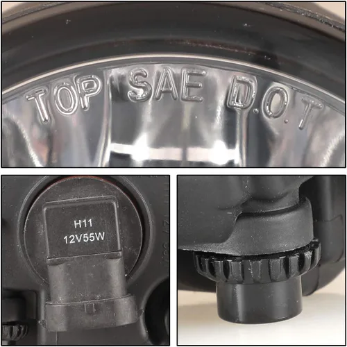 Vista 5 de Winjet Serie OEM WJ30-0414-09 para [Impreza 2012-2014] [2012-2015 XV Crosstrek] Luces antiniebla de conducción + interruptor + kit de cableado
