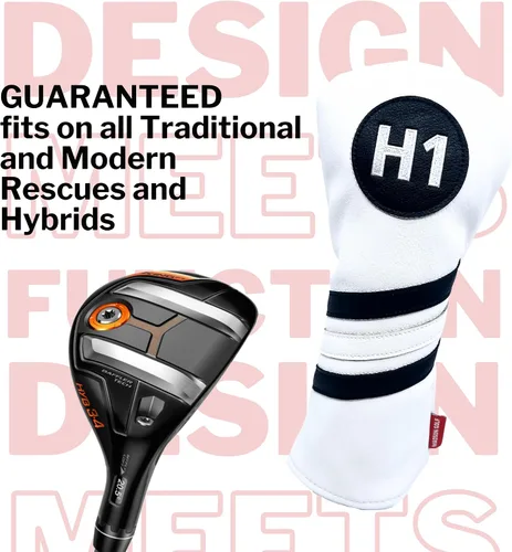 Vista 7 de Madson Golf Fundas magnéticas para carrito: fundas elegantes y protectoras para palos de golf, con imán de goma para posicionamiento seguro y acceso