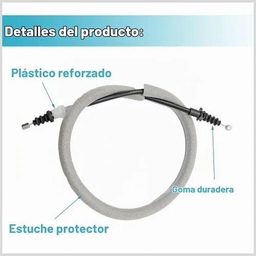 Vista 3 de Ensun Cable de bloqueo de puerta delantero izquierdo conductor compatible con Range Rover 2003-2012