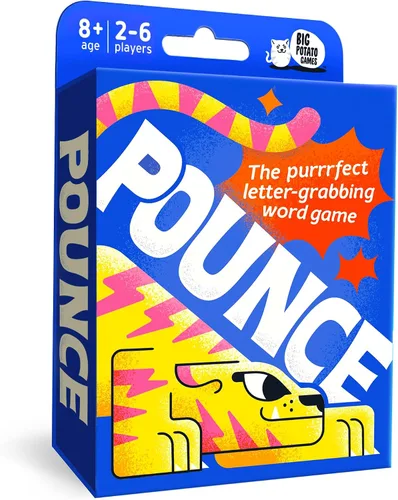 Vista 6 de Big Potato Juego de cartas para agarrar letras para niños y adultos
