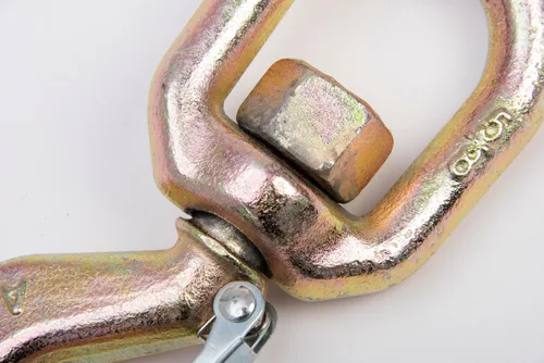Vista 7 de Hi-Gear Ganchos giratorios de elevación de 2 toneladas para cadenas de elevación, capacidad de trabajo de 4,400 libras, gancho giratorio resistente