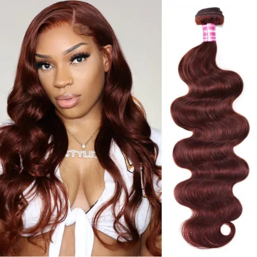 Vista 15 de Beauty Forever #FB30 - Extensiones de cabello humano virgen Remy virgen sin procesar de 8 pulgadas, 8 pulgadas FB30 Color 1 Bundle