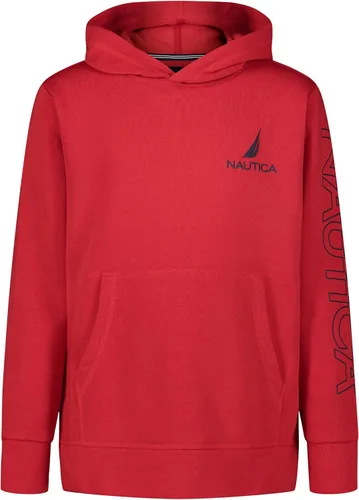 Vista 5 de Nautica Suéter estilo sudadera con capucha de forro polar para niño