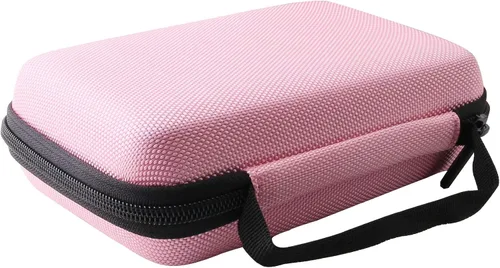 Vista 2 de Estuche rígido compatible con el bolígrafo de impresión 3D 3Doodler Start/Start+ Essentials (rosa, solo funda)