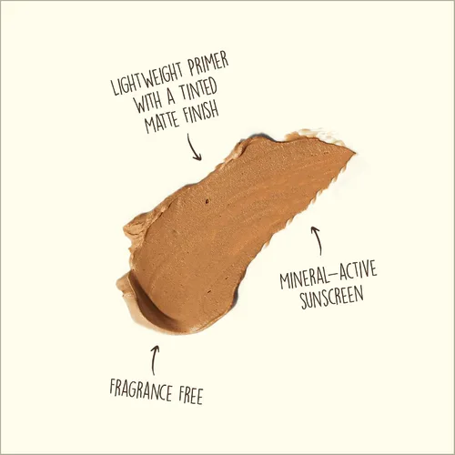 Vista 2 de Sun Bum Mineral SPF 30 Protector solar para rostro con tinte - Primer mate - Protector solar hidratante de amplio espectro con vitamina E - Cumple