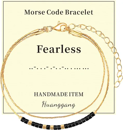 Vista 28 de Regalos inspiradores para mujeres, pulseras con código morse, mensaje secreto para hija, mamá, mejor amiga, profesora, día de la madre, día de San