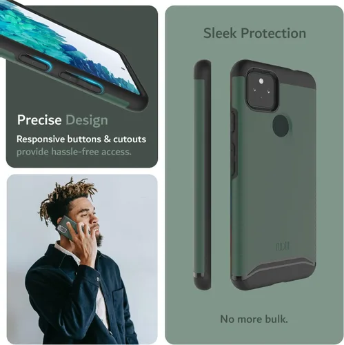 Vista 4 de TUDIA Merge [prueba de caídas de grado militar] Funda diseñada para Samsung Galaxy S20 FE 5G (2020) – [doble capa] a prueba de golpes, delgada