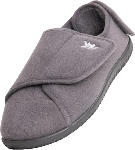 Vista 8 de EuropeanSoftest - Pantuflas clásicas con forro de rizo francés para mujer, con espuma viscoelástica 80-D, transpirables, lavables, para interiores