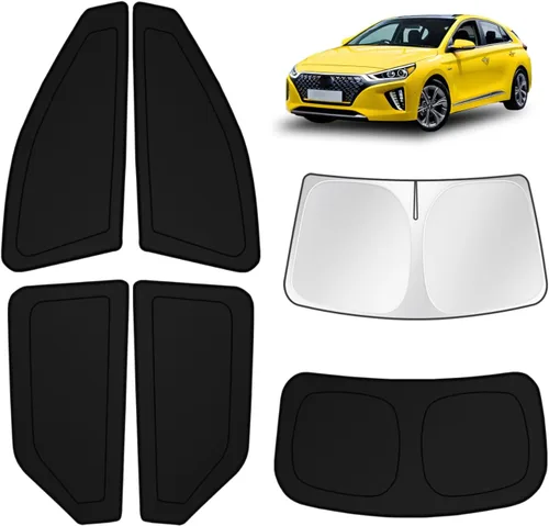 Vista 181 de KUST - Parasol plegable para parabrisas para BMW X1 E84, accesorios 2011 2012 2013 2014 2015, protector de visera de sol ajustable que bloquea