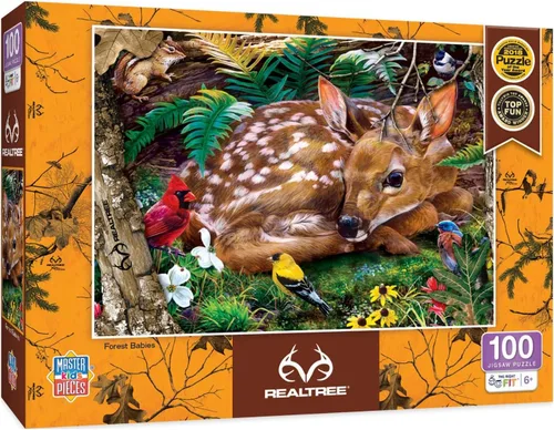 Vista 22 de MasterPieces Rompecabezas de 100 piezas para niños, colección de primavera Audubon, 14 x 19 pulgadas