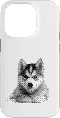 Vista 17 de Cute Siberian Husky for Dog Mom and Paw Parents Case for iPhone 16