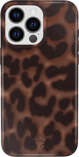Vista 27 de VELVET CAVIAR Funda para iPhone 13 Pro Max con estampado de leopardo y guepardo negro, compatible con MagSafe, probada en caídas de 10 pies