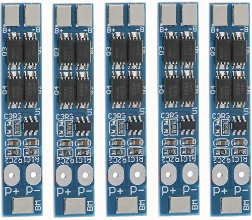 Vista 9 de 5 unids 1S 3.7 V 4A 18650 cargador PCB BMS placa de protección para celda de batería de litio de iones de litio