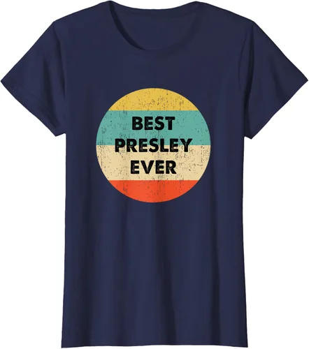 Vista 39 de Camiseta Presley Name, Negro, S