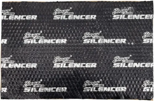 Vista 5 de Stinger Material Silenciador de Audio para Automóvil Insonorizante, Amortiguador de Ruido Automotriz, Alfombrilla de Butilo de Aluminio, 80 mil 18
