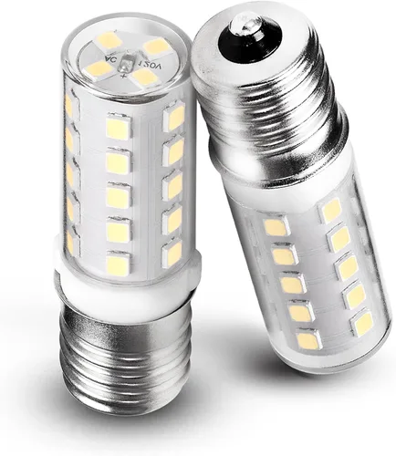 Vista 10 de Heifymi Reflector regulable E17 tipo base intermedia R14 de 6 W (equivalente a 60 vatios), blanco cálido 2700 K, 600 lúmenes, bombilla LED E17
