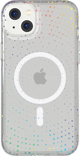 Vista 11 de tech21 iPhone 14 Evo Sparkle compatible con MagSafe® - Funda brillante y resistente a los arañazos con protección contra caídas de 12 pies