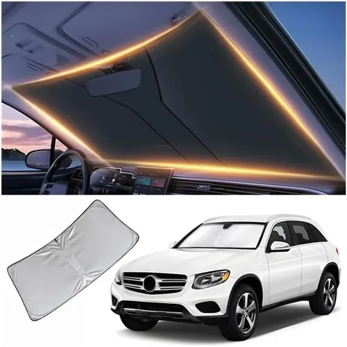 Vista 16 de Parasol para parabrisas para BMW X1 E84 para ventana delantera 2016-2024 2025 2026 X1 E84, protector de parabrisas para automóvil, accesorios