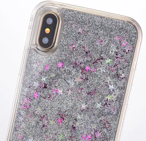 Vista 2 de Funda para iPhone Xs Max, funda para teléfono Apple iPhone Xs Max de 6.5 pulgadas 2018 (plateada)
