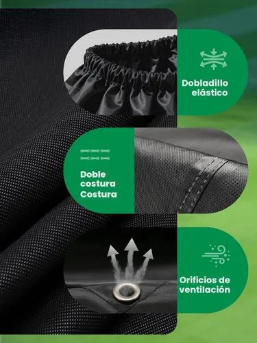 Vista 6 de Cubierta para cortacésped de montar, Eventronic 54" Cubierta para tractor cortacésped de montar Impermeable Resistente Duradera