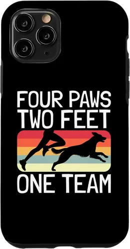 Vista 10 de Manipulador de agilidad para perros iPhone 15 - Cuatro patas de dos pies - Funda de agilidad para perros