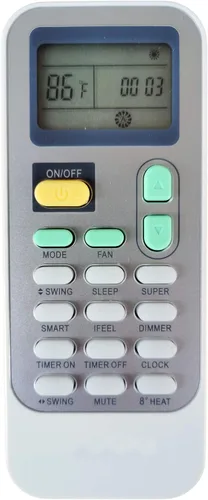 Vista 2 de Reemplazo para aire acondicionado Air-Con Hisense Control remoto DG11J1-72