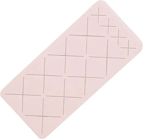 Vista 2 de Organizador de maquillaje – Organizador de lápiz labial de 12 ranuras – Soporte de exhibición de maquillaje cosmético de silicona con diseño